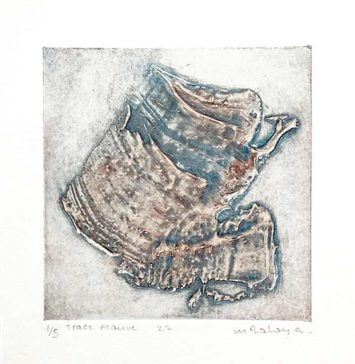 Trace 27 m Printmaking, 5.1x5.1 in