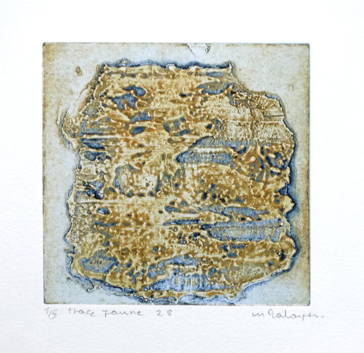 Trace 28 j 印花与版画, 5.1x5.1 in
