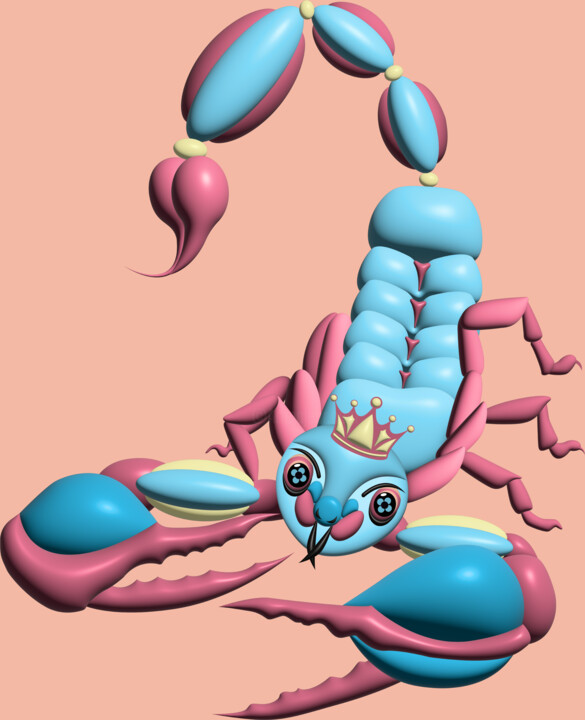 Crowned lord T 数字艺术
