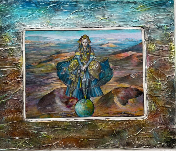Der kleine Prinz 绘画, 11x15 in