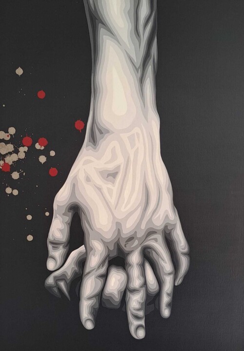 sin titulo 绘画, 27.6x19.7 in