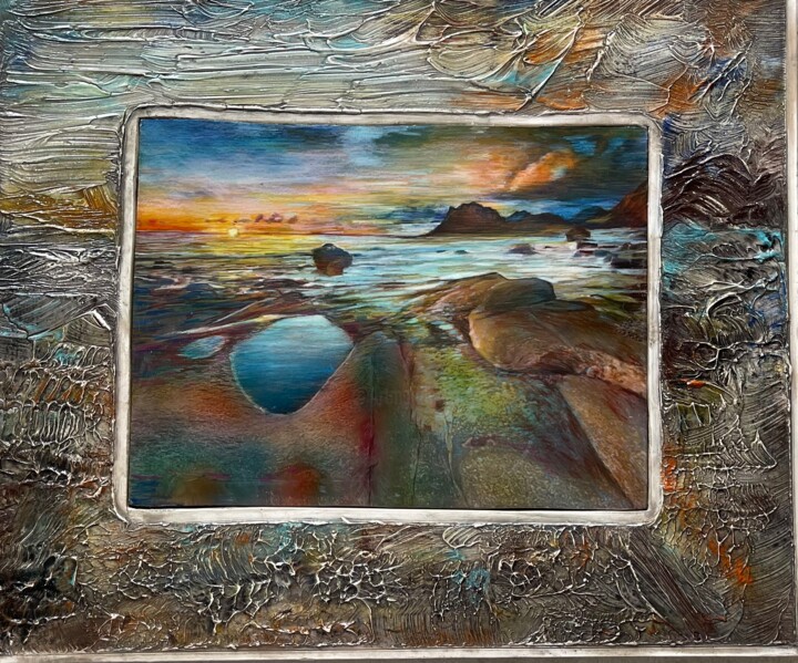Abendstimmung in Famara 绘画, 11x15 in
