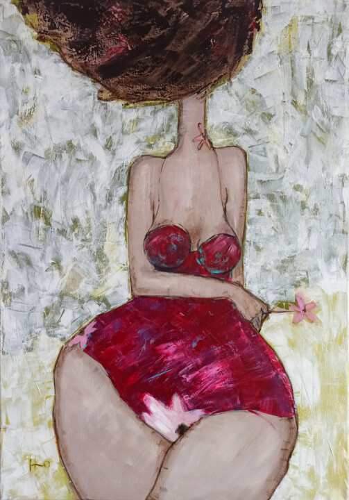 Sueña la Margarita 绘画, 39.4x27.6 in