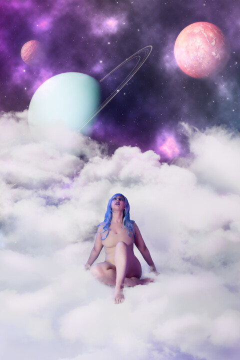 Photography titled "Ailleurs" by Laurie Plaquet (La Photografolle), Original Artwork, Manipulated Photography Mounted on Alu…