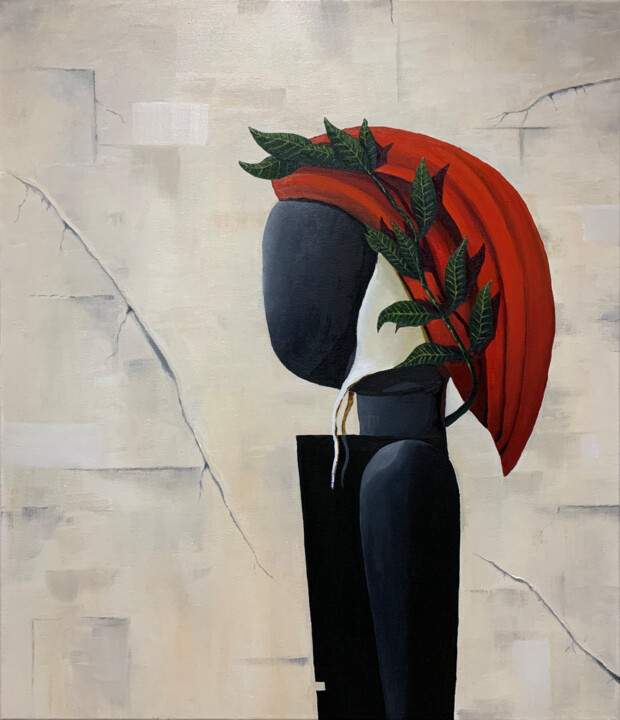 Dante 绘画, 27.6x23.6 in