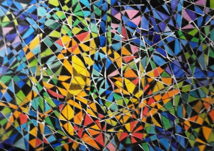 Nossos tempos A1as 绘画, 39.4x59.1 in