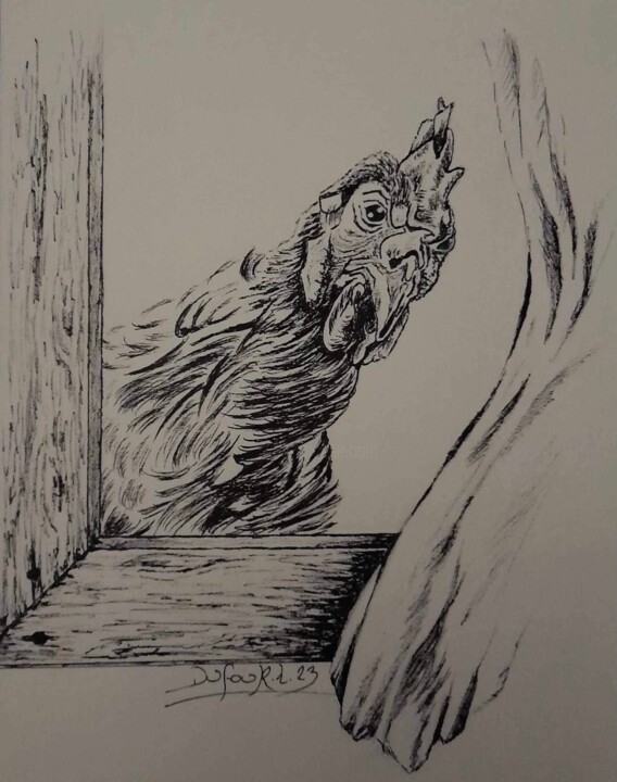 Sans gêne ! 图画, 10.8x8.3 in