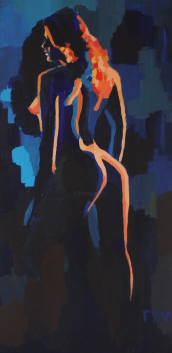 绘画,  39.4x19.7 in 