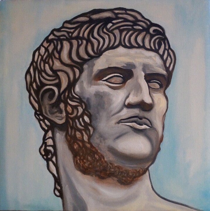 Nerone 绘画, 19.7x19.7 in