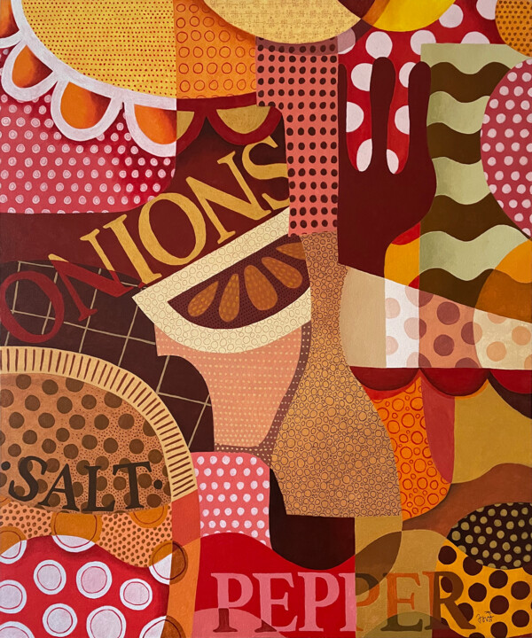 En la cocina 绘画, 47.2x39.4 in