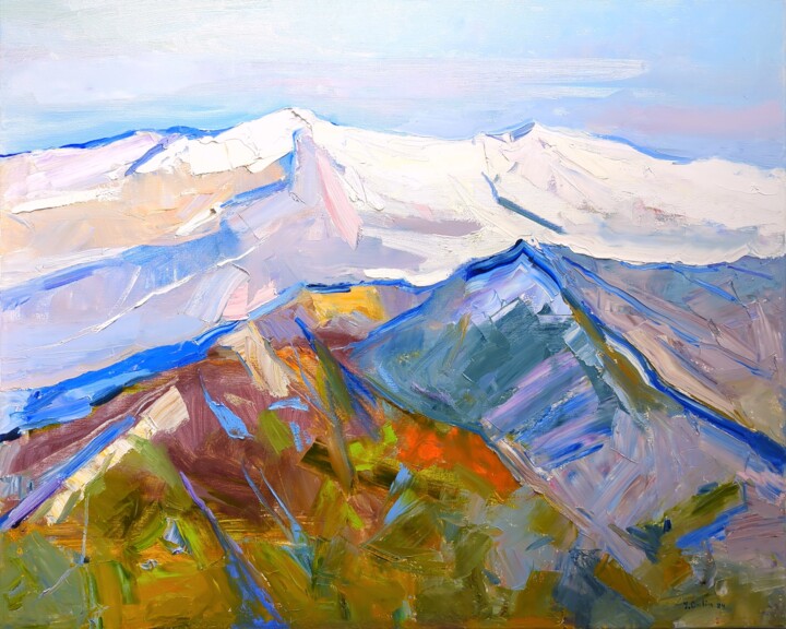 Alps 绘画, 31.5x39.4 in