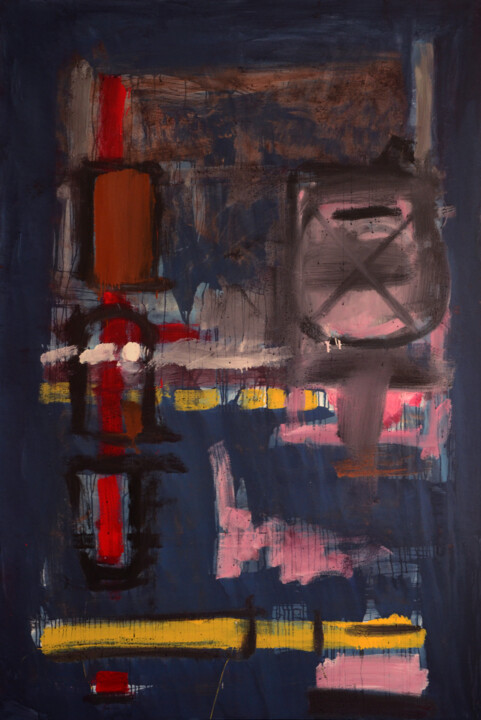 In depth 绘画, 86.6x59.1 in