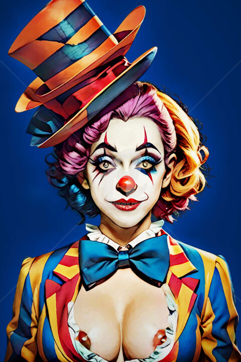 Clown 01 数字艺术