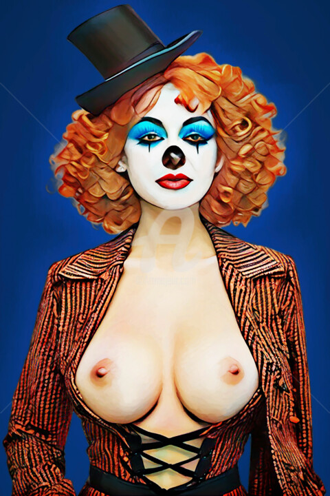 Clown 07 数字艺术
