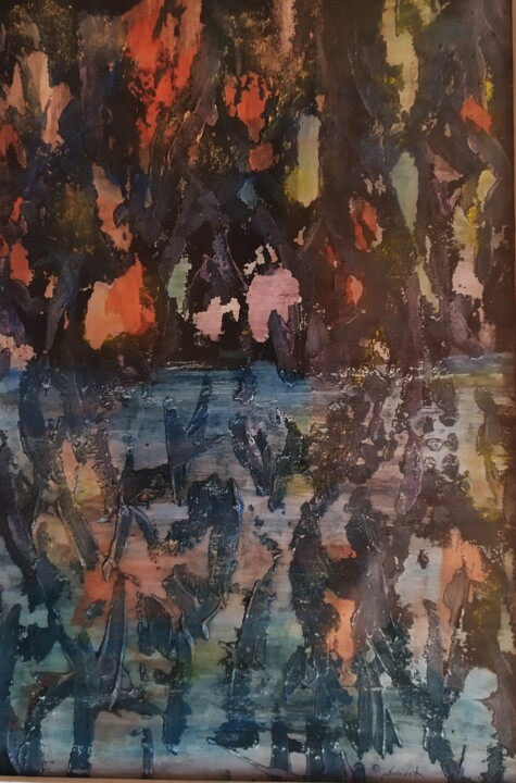 Reflets 8 Картина, 11,8x7,9 in