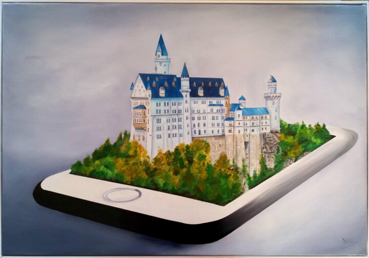 Allo le Chateau Malarstwo, 19,7x27,6 in