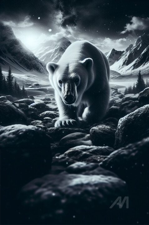 Un ours polaire Digital Arts