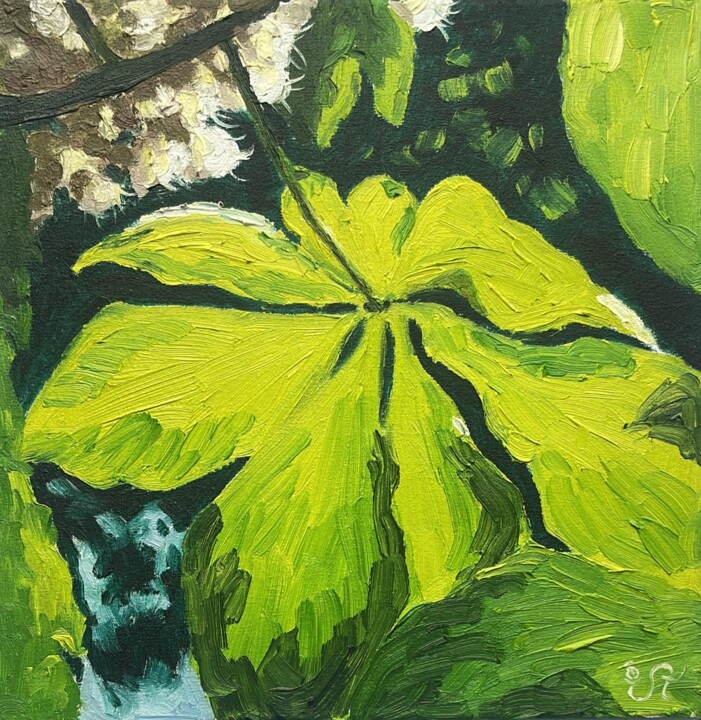 Painting,  9.8x9.8 in 