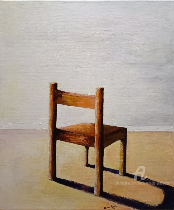 Peinture intitulée "Lieu secret" par Diane Mongis (YeshouArt), Œuvre d'art originale, Acrylique Monté sur Châssis en bois