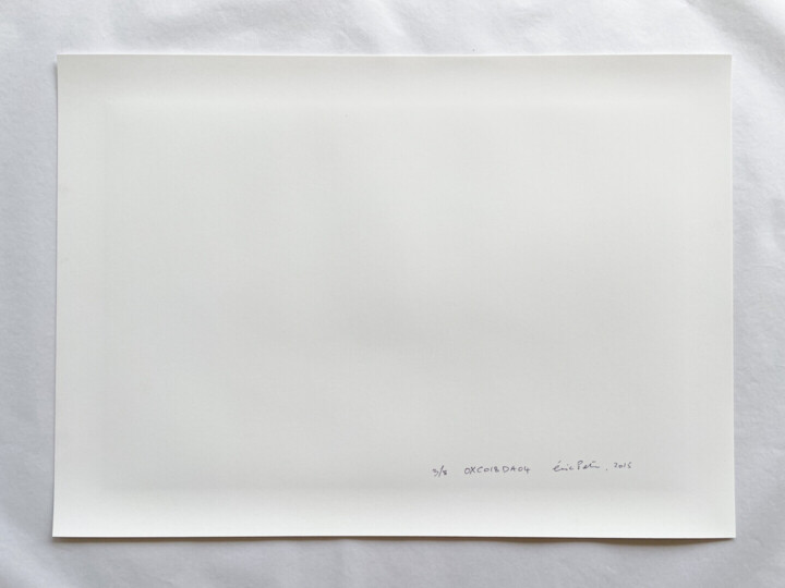 Arrière de l'œuvre