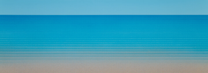 Seascape V 绘画, 13.8x39.4 in