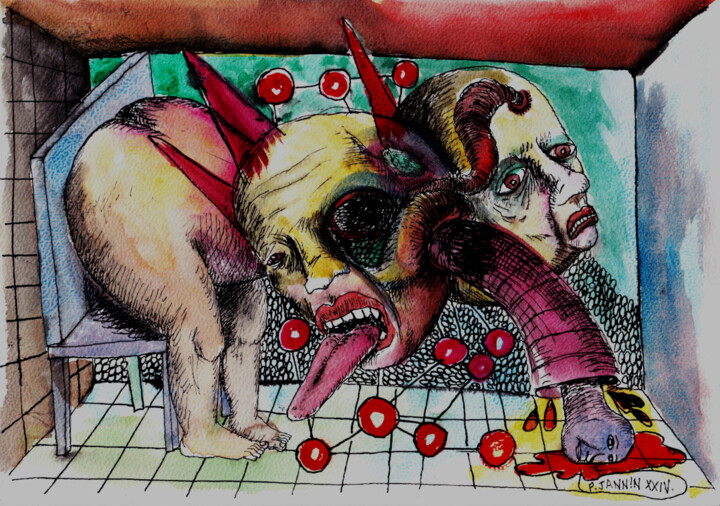 图画,  8.3x11.7 in 