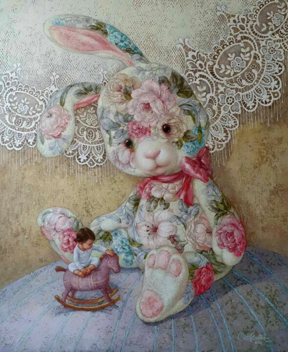 Dreams 3 绘画, 43.3x31.5 in