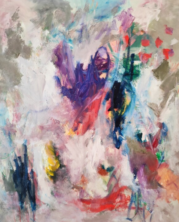 The power of Art 绘画, 47.2x37.4 in