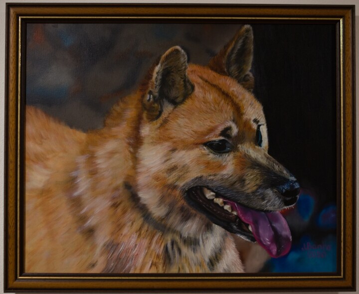 "ručně malovaný obra…" başlıklı Tablo Marija Banha Art tarafından, Orijinal sanat, Petrol