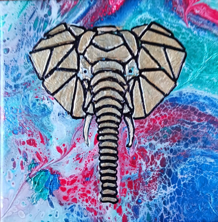 绘画,  11.8x11.8 in 