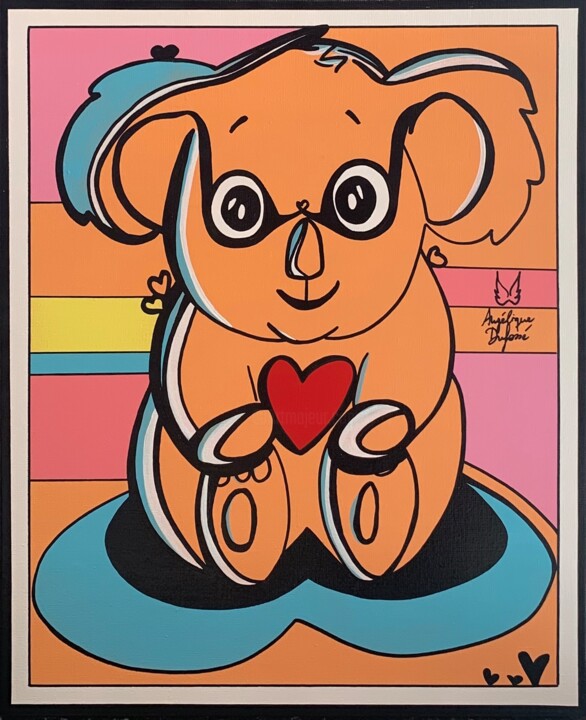 Koala 绘画, 24x19.7 in