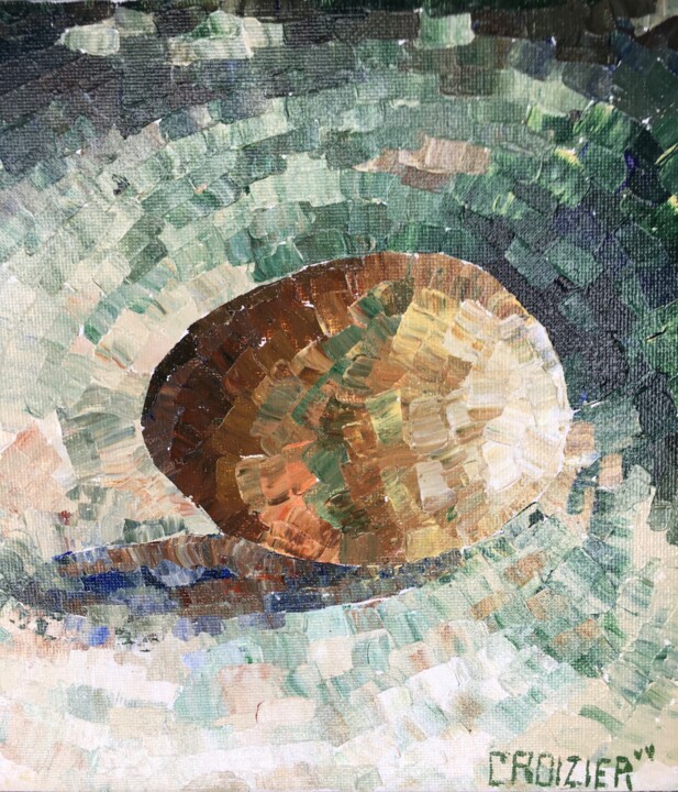绘画,  7.9x7.9 in 