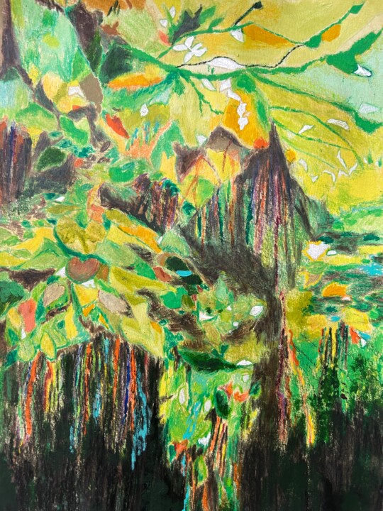 Welcome to the jungle 绘画, 12.2x8.3 in