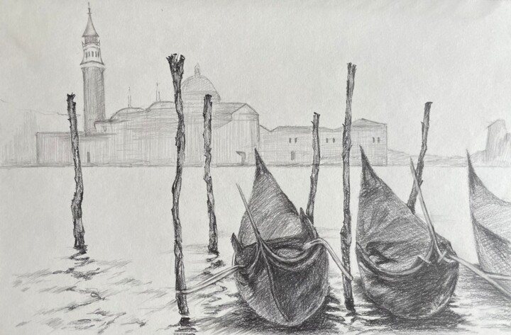 Venice 图画, 8.3x11.7 in