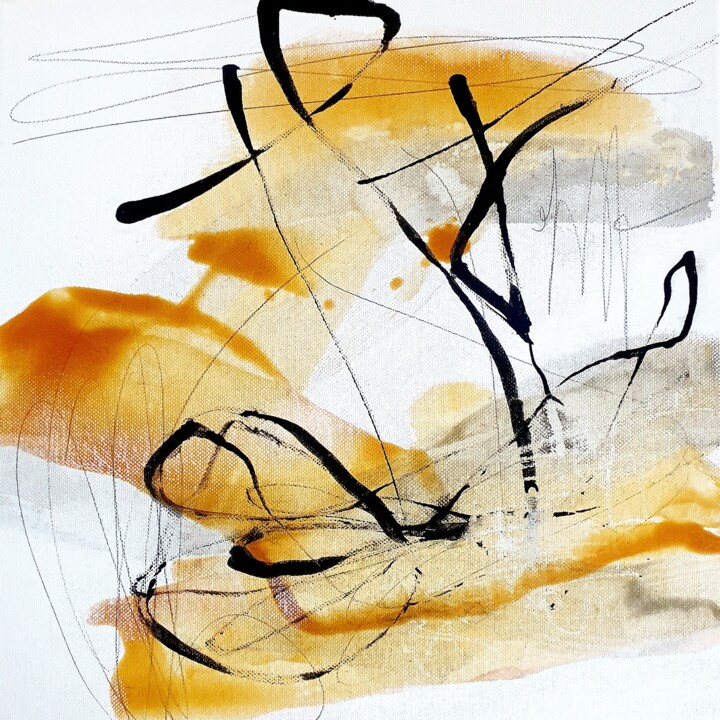 Peinture intitulée "Colors of my dreams…" par Isabelle Mignot, Œuvre d'art originale, Acrylique Monté sur Châssis en bois