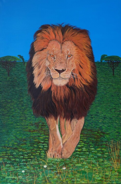 Hakuna Matata 绘画, 45.3x29.5 in