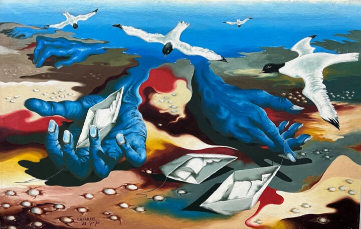绘画,  25.2x39.4 in 