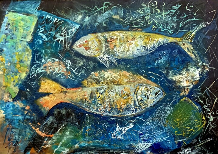 绘画,  13.4x18.5 in 