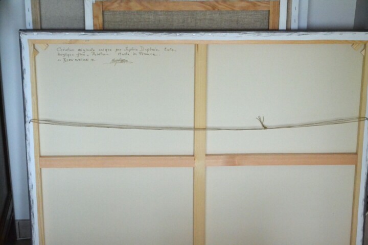Back of the work