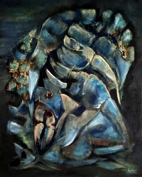 绘画,  18.9x15.8 in 