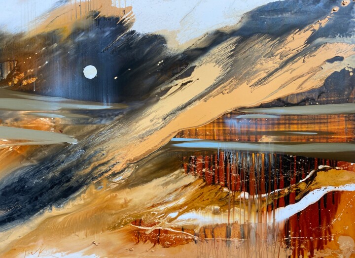 “Movement.” Painting, 39.4x59.1 in