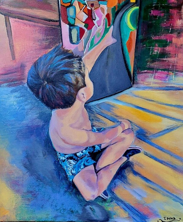 Mateo 绘画, 23.6x19.7 in