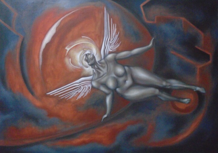 Desdivinización VII 绘画, 36.2x25.6 in