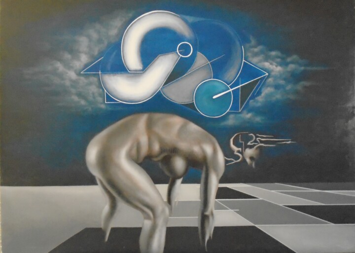 Disolverse en lo Impreciso 绘画, 29.9x21.7 in