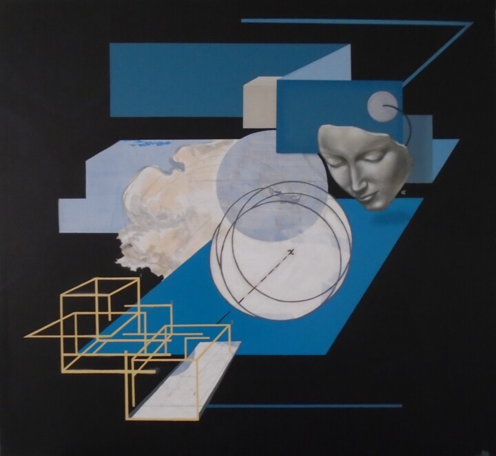 Ergo Sum VI 绘画, 29.9x32.7 in