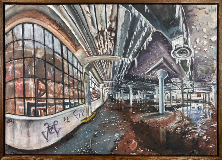 Standing Water 绘画, 24x36 in