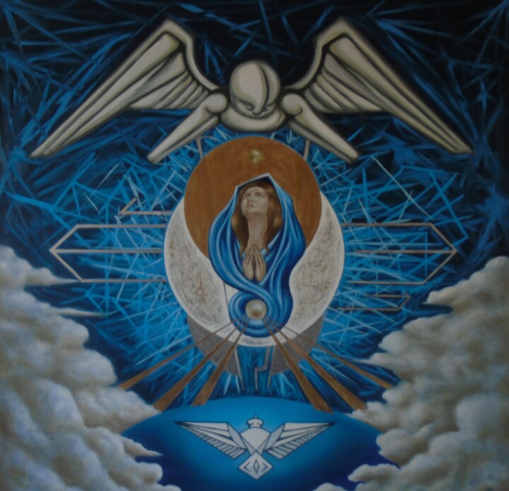 绘画,  50x50.4 in 