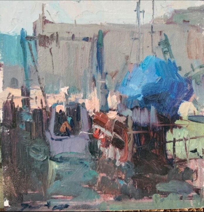 绘画,  14x14 in 