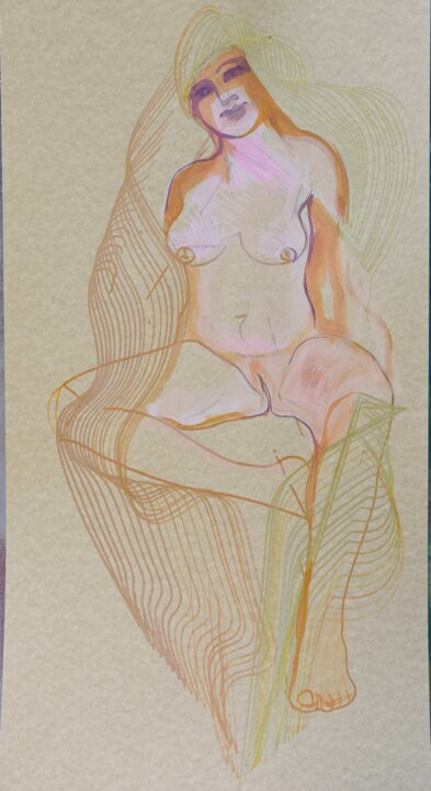 绘画,  25.6x13.8 in 