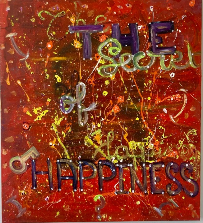 Painting titled "Celebration II" by Sandy Madar, Original Artwork, Acrylic